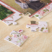 母の日のハート ジグソーパズル (側面)