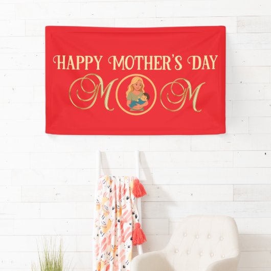 母の日のバナー 横断幕 (インサイチュ)