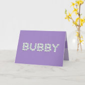 母の日のバビー用カード カード (黄色い花)