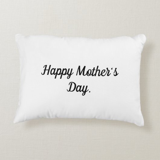 母の日のバラと音楽アクセント枕 アクセントクッション (裏面)