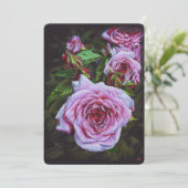 母の日のバラカードを咲かせる 招待状 (スタンド正面)