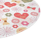 母の日のパターン カッティングボード (角)