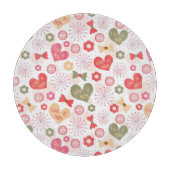 母の日のパターン カッティングボード (正面)