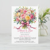 母の日のパーティー – 恋の開花 招待状 (スタンド正面)