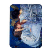 母の日のファインアート マグネット (縦)