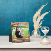 母の日のフォトウッド素朴 フォトプラーク (インサイチュ)