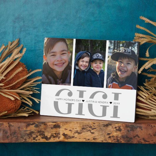母の日のフォトコラージュ プラーク | Gigi | 母の日 (側面)