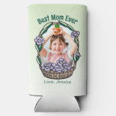 母の日のフローラ写真 スリム缶クーラー (裏面)