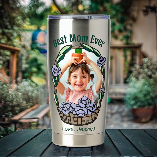 母の日のフローラ写真 保温保冷タンブラー