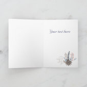 母の日のフローラ カード (内部)