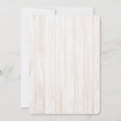 母の日のブランチ招待状 招待状 (裏面)