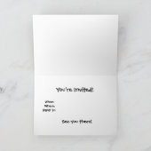 母の日のブランチ カード (内部)