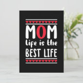 母の日のプレゼント お母さん 最高の人生 招待状 (スタンド正面)