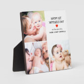 母の日のプレゼント |かわいい写真コラージュ フォトプラーク (正面)