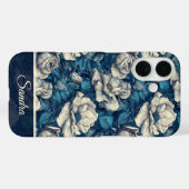 母の日のプレゼント クチナシ 名前 ひとり親 Case-Mate iPhoneケース (裏面 (横))