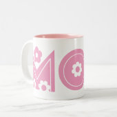 母の日のプレゼント ツートーンマグカップ (正面左)