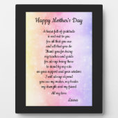 母の日のプレゼント フォトプラーク (正面)
