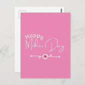 母の日のプレゼント ポストカード (正面/裏面)