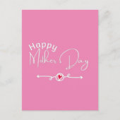 母の日のプレゼント ポストカード (正面)