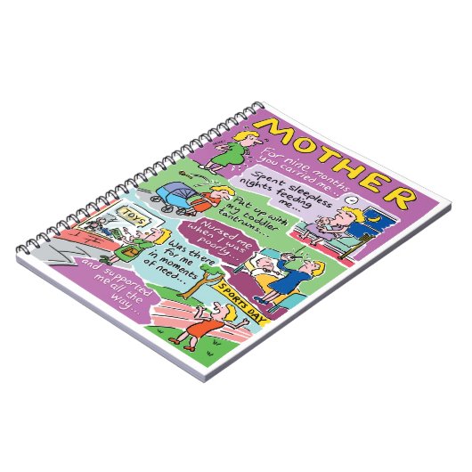 母の日のプレゼント|過去記事 ノートブック (左側)