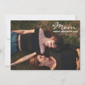 母の日のベストフレンドフォトカード シーズンカード (正面)