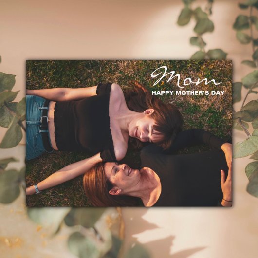 母の日のベストフレンドフォトカード シーズンカード