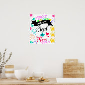 母の日のポスター – 母の日のポスター – 母の贈り物 ポスター (キッチン)