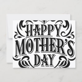 母の日のポストカードのギフト ポストカード