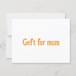 母の日のポストカード ポストカード