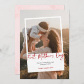 母の日のポラロイド写真 シーズンカード (正面/裏面)