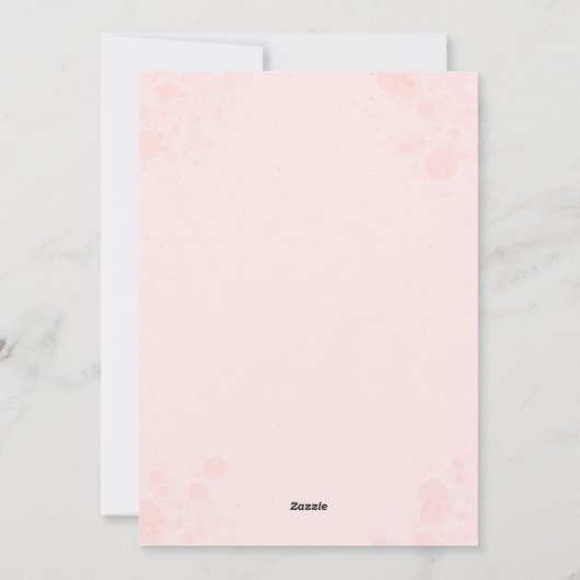 母の日のポラロイド写真 シーズンカード (裏面)