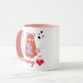 母の日のマグアイディア，母の誕生日の贈り物  マグカップ (正面左)