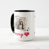 母の日のマグ、お母さんの誕生日に贈り物 マグカップ (正面左)