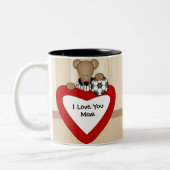 母の日のマグ ツートーンマグカップ (左)