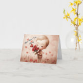 母の日のママ カード (黄色い花)