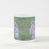 母の日のライラック コーヒーマグカップ (中央)
