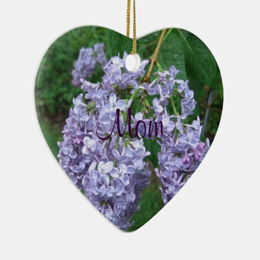 母の日のライラック セラミックオーナメント (右)