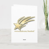 母の日のリリー カード (裏面)