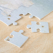 母の日のヴィンテージフレームティーカップバラデイジー ジグソーパズル (側面)