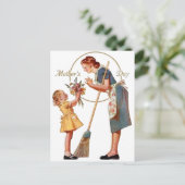 母の日のヴィンテージ ポストカード (スタンド正面)