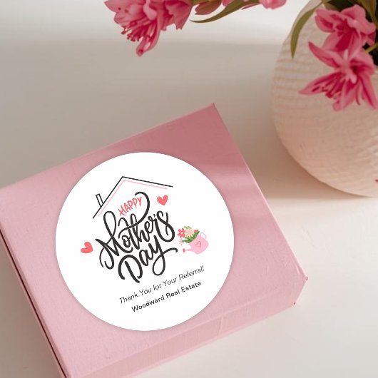 母の日の不動産エージェントへのご紹介ありがとうございます！ ラウンドシール