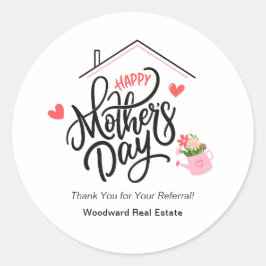 母の日の不動産仲介業者ご紹介ありがとう！ ラウンドシール