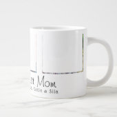 母の日の世界の母の最高の写真3 ジャンボコーヒーマグカップ (右)