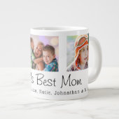 母の日の世界の母の最高の写真3 ジャンボコーヒーマグカップ (正面右)