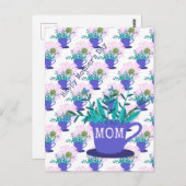 母の日の予算 ポストカード (正面/裏面)