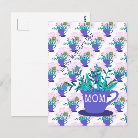 母の日の予算 ポストカード (正面/裏面)