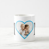 母の日の写真お最高の母さん コーヒーマグカップ (中央)