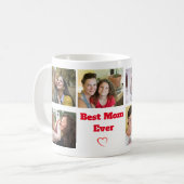 母の日の写真と文字コーヒーマグ コーヒーマグカップ (正面左)