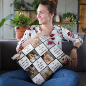 母の日の写真のコラージュと母最高のの引用文 クッション