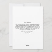 母の日の写真をパーソナライズしたおばあちゃんのカード シーズンカード (裏面)